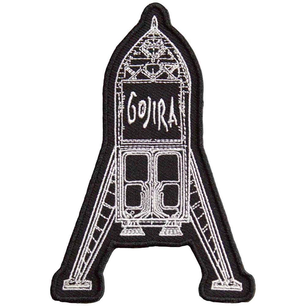 Gojira - Shuttle Patch - Zwart